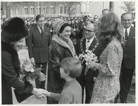 1970-2317 Bezoek van president Josip Broz Tito van Joegoslavië met (van links naar rechts) prinses Beatrix, prins ...