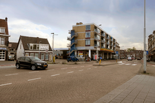 89 De kruising Uitweg met de Ringdijk en het Shell tankstation in Schiebroek.