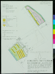 1968-1239-II Plattegrond van het wederopbouwplan Kleinpolder. Het afgebeelde gebieden worden begrensd door de ...