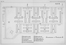 1968-1258 Plattegrond van Pendrecht, plangebied VI, BLAD B met aanduiding van de straatnamen
