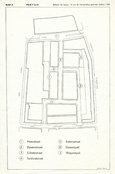 1968-1266 Plattegrond van nieuwe straten van een bedrijventerrein, begrensd door de Jan Ligthartstraat, de Vaanweg en ...