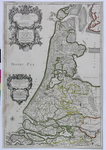 1969-1130-1 Kaart van het noordelijke deel van het graafschap Holland.