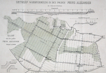 1969-2589 Plankaart voor de waterverdeling in de Prins Alexanderpolder