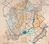 1971-1241 Kaart van het territorium van Zoetermeer's Gezondheidscommissie