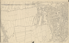 1975-1109-2 Kaart van Rotterdam en omgeving. Blad 2. Titelblad en Rotterdam-Noord Hillegersberg.