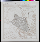 1978-1565 Kaarten van het stratenplan van het oostelijke deel van de polder Nieuw-Mathenesse [=Tussendijken]. Het ...