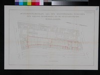 1978-1591 Kaart van percelen tussen de Westersingel, West-Kruiskade, Gouvernestraat en Nieuwe Binnenweg met daarop ...
