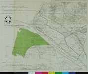 1978-1592 Plattegrond van Hoek van Holland en omgeving met aanduiding van het landelijke gebied D