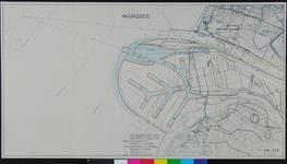 1978-1801 Plankaart van de havenmond ter plaatse van de Maasvlakte