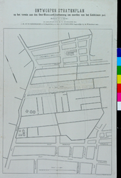 1978-2004 Stratenplan van een deel van het Oude Noorden: tussen de Oostblommersdijkscheweg (Bergweg), Zwart Janstraat ...