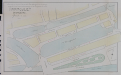 1978-417 Plattegrond van de Haringvliet en omgeving met aanduiding van de rijrichting van het wegverkeer