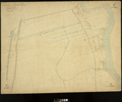1979-712 Kadastrale kaart van Rotterdam, sectie C, eerste blad. Het afgebeelde gebied omvat een deel van de ...