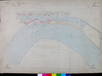 1979-719 Kadastrale kaart van Rotterdam, sectie E, tweede blad. Het afgebeelde gebied wordt begrensd door de ...