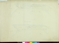 1979-721 Plattegronden van het Boerengat en het Buizengat anno 1847 en 1875
