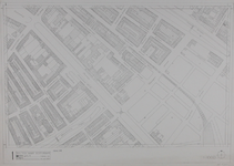 1980-12 Kaart van de binnenstad van Rotterdam, bestaande uit 20 bladen. Blad 1 Schiekade en omgeving