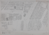 1980-14 Kaart van de binnenstad van Rotterdam, bestaande uit 20 bladen. Blad 3 Goudse Rijweg en omgeving