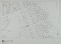 1980-24 Kaart van de binnenstad van Rotterdam, bestaande uit 20 bladen. Blad 13 de Westersingel en de Witte de Withstraat