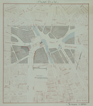 1980-348 Plankaart voor de reconstructie van het Hofplein en omgeving