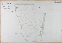 1981-2920 Kadastrale kaart van Charlois, sectie A, 4e blad. Het afgebeelde gebied (deel van de polder Robbenoord) wordt ...