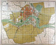 1993-1651 Plattegrond van de gemeente Rotterdam.