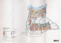 1993-2509-15 Ringband met plattegronden van de WEB-districten van de Roteb, met gegevens over de huisvuilophaaldienst, ...