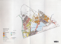 1993-2509-6 Ringband met plattegronden van de WEB-districten van de Roteb, met gegevens over de huisvuilophaaldienst, ...