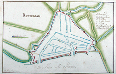 1995-804 Plattegrond van Rotterdam