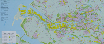 1999-551 Kaart van Rotterdam en het Europoortgebied met daarop aangegeven de vier locaties van European Bulk Services