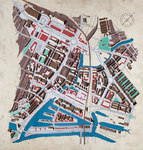 2003-1153 Axometrie van het centrum van Rotterdam