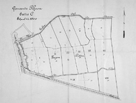 2004-637 Kaart van de Zegenpolder in de gemeente Rhoon
