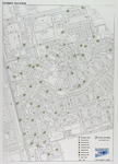 2005-1621 Plattegrond van Oosterflank met aanduiding van de locaties voor ondergrondse en bovengrondse afvalcontainers ...