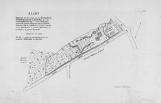 II-102 Kaart behorende bij de verkoop van het landgoed Walenburg en percelen bouwgrond aan de Beukelsdijksche Weg ...