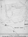 II-104 Plattegrond van de raamgronden tussen de Raampoortlaan en het Strooveer, de Katshoek en de Hofdijk