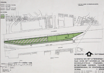 II-126-01 Kaart met een wijziging van het oostelijke gedeelte van het uitbreidingsplan voor het noordelijke stadsdeel