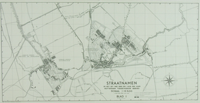 II-126-02 Plattegrond van de voormalige gemeenten Overschie, Schiebroek en Hillegersberg