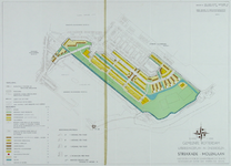 II-126-04 Plattegrond van een uitbreidingsplan in Hillegersberg-Noord. Het afgebeelde gebied wordt begrensd door de ...