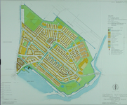 II-126-08-1 Plattegrond van een uitbreidingsplan in Hillegersberg-Noord. Het afgebeelde gebied wordt begrensd door de ...