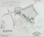 II-126-17 Plattegrond van een uitbreidingsplan in Schiebroek. Het afgebeelde gebied wordt begrensd door de Doenkade, de ...