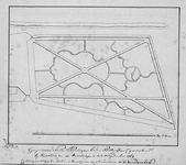 II-150-1 Kopie van een ontwerptekening van de Oude Plantage