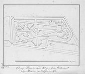 II-150-2 Kopie van een gewijzigde ontwerptekening van de Oude Plantage