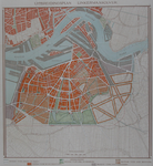 II-184 Kaart van een uitbreidingsplan op Rotterdam-Zuid
