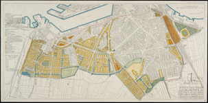 II-193-02 Plattegrond van een wijziging van enige delen van van het uitbreidingsplan op Rotterdam-Zuid