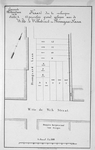 II-58 Kaart van te verkopen grondpercelen gelegen aan de Witte de Withstraat en de Boomgaardslaan