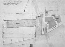 II-65-01 Plankaart voor de aanleg van een berghaven ten westen van Rotterdam [Westerhaven]