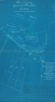 XXV-320-02 Plattegrond van het gebied rond de Barendrechtsche Haven, Robbenoordsche Vliet de Hoogenoordsche Gracht en ...