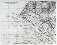 XXVIII-5-00-08 Kaart van het Westland, de Beer en het eiland van Rozenburg met daarop aangegeven twee bouwgebieden te ...