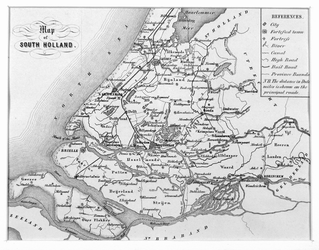 XXX-34-02 Kaart van Zuid-Holland.
