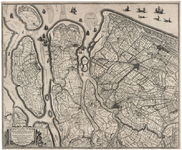 XXX-6 Kaart van Delfland, Schieland, Voorne, Overflakkee, Goeree en IJsselmonde