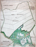 XXXI-148-02-03-1 Plankaart van de droogmaking van Schiebroekse Polder en van de Berg- en Broekpolder met een tweede ...