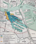 XXXI-499 Plankaart voor een te graven Rijnvaarthaven ten westen van de Waalhaven, ter plaatse van de huidige Eemhaven, ...